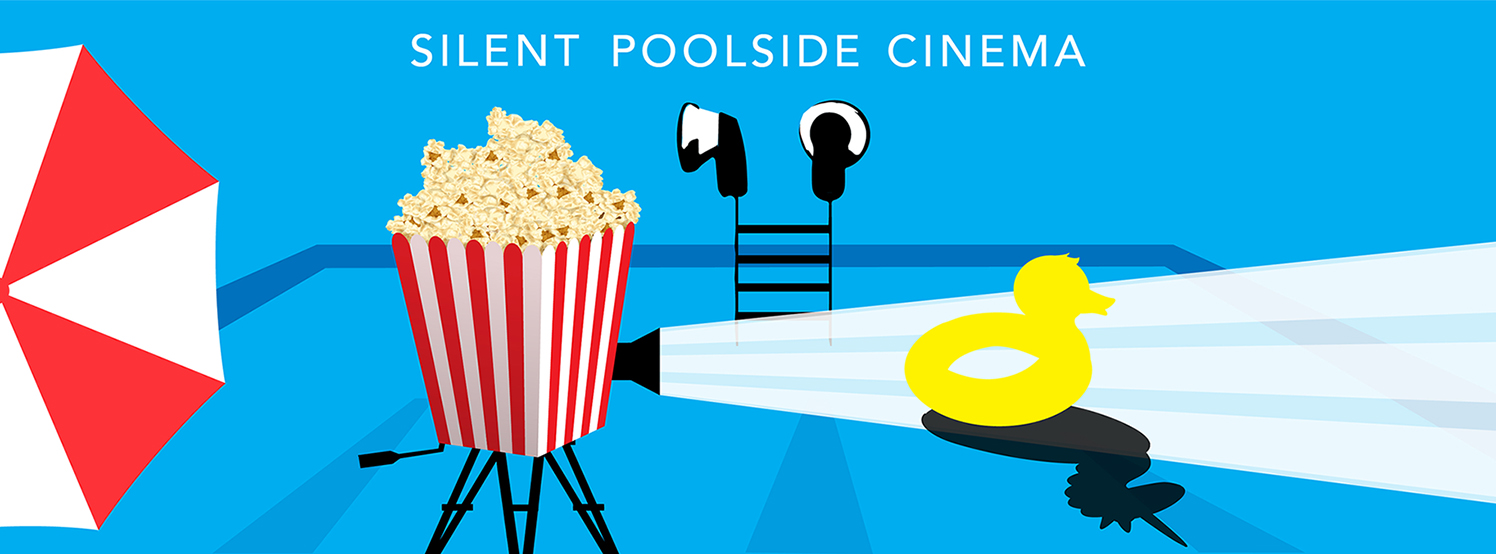Silent Poolside Banner